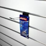 151010 Double Prong Slatwall Hook 150mm with product