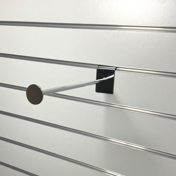 151100 Slatwall Arm with Disc End – 300mm (2)