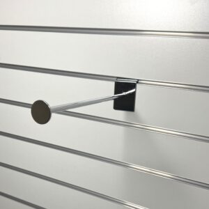 151100 Slatwall Arm with Disc End – 300mm (2)