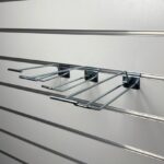 151306 Slatwall Euro Hook with Ticket Arm set