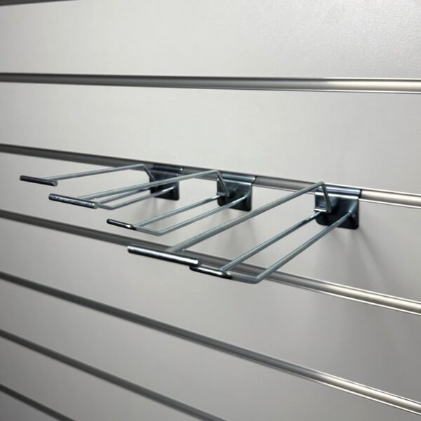 151306 Slatwall Euro Hook with Ticket Arm set