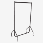 Black Clothes Rail on Wheels