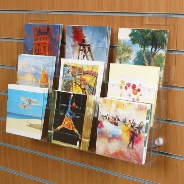 Slatwall Card Rack 3 Tier The Display Centre Buy Now