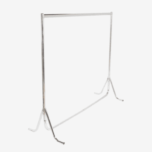 Fishtail Chrome Clothes Rail