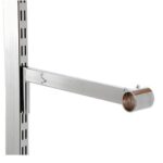 Twin Slot Projection Bracket for Chrome Tube