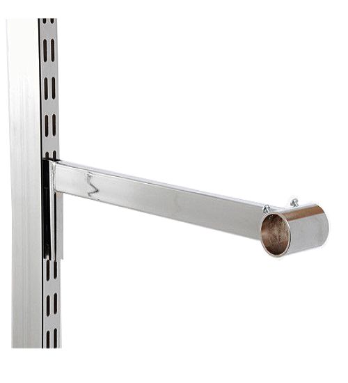 Twin Slot Projection Bracket for Chrome Tube