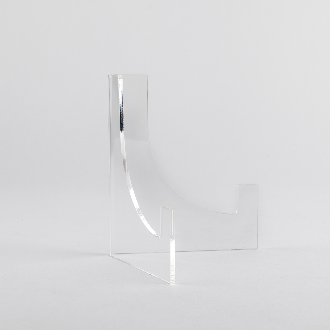 clear acrylic plate stand London