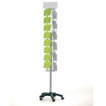 Postcard display 4 sided Floor Spinner 6×4 Inch – 4 Sided