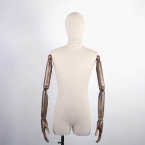Articulated Male Torso Arms By Side scaled