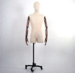 Articulated Male Torso with Stand scaled
