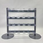 Silver Tie bar with Round Base (1)