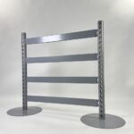 Silver Tie bar with Round Base