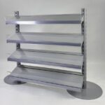 Uploaded Silver Shelves with Round Base Queue System (2)