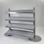 Uploaded Silver Shelves with Round Base Queue System (2)