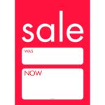535717 A4 Sale Cards (10 Pack)