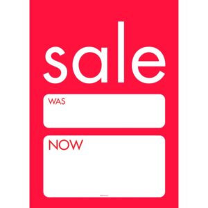 535717 A4 Sale Cards (10 Pack)