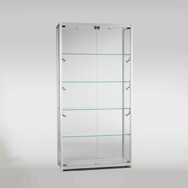 display cabinets with lights