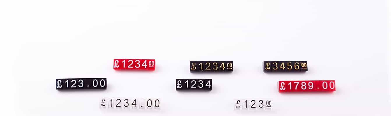 Price Cubes For Pricing Jewellery. Buy Retail Supplies With Ease From The Display Centre.