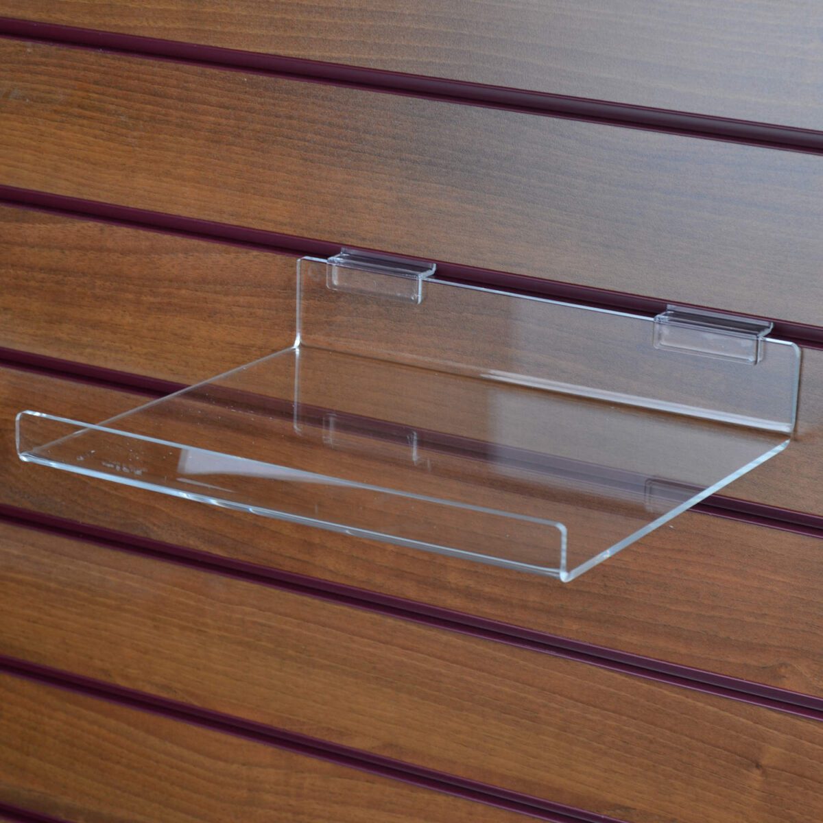 Right Angle Shelf With Lip