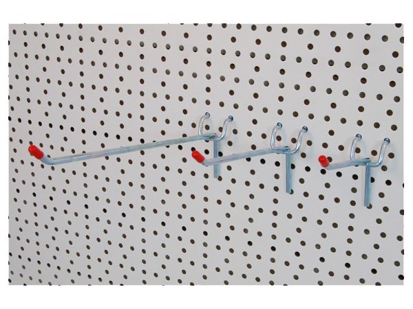 Form twin slot pegboard tray