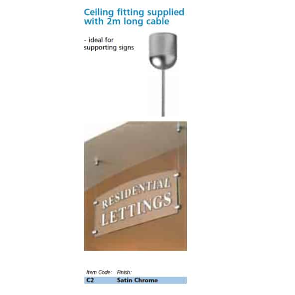 Fairfield Hanging Sign System (Side Fix)