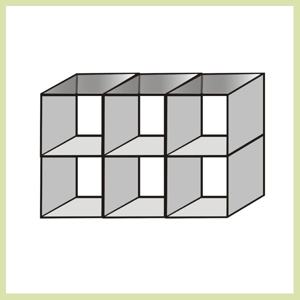 Glass Cube - Square Six