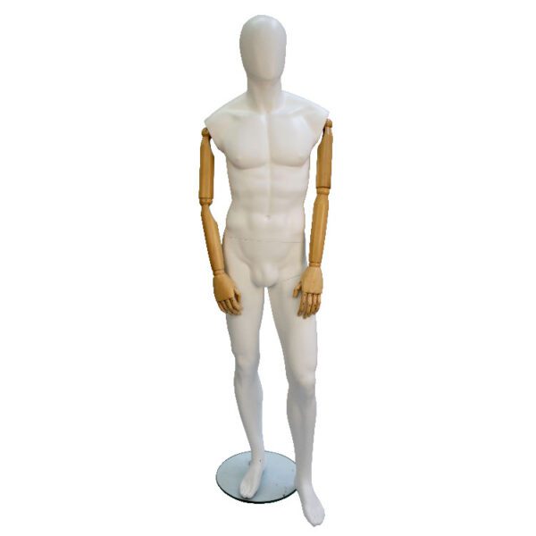 Male Articulated Mannequin, Left Relaxed Pose