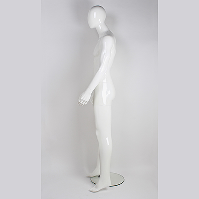 Gloss White Abstract Male (Arms by side) "Harry"
