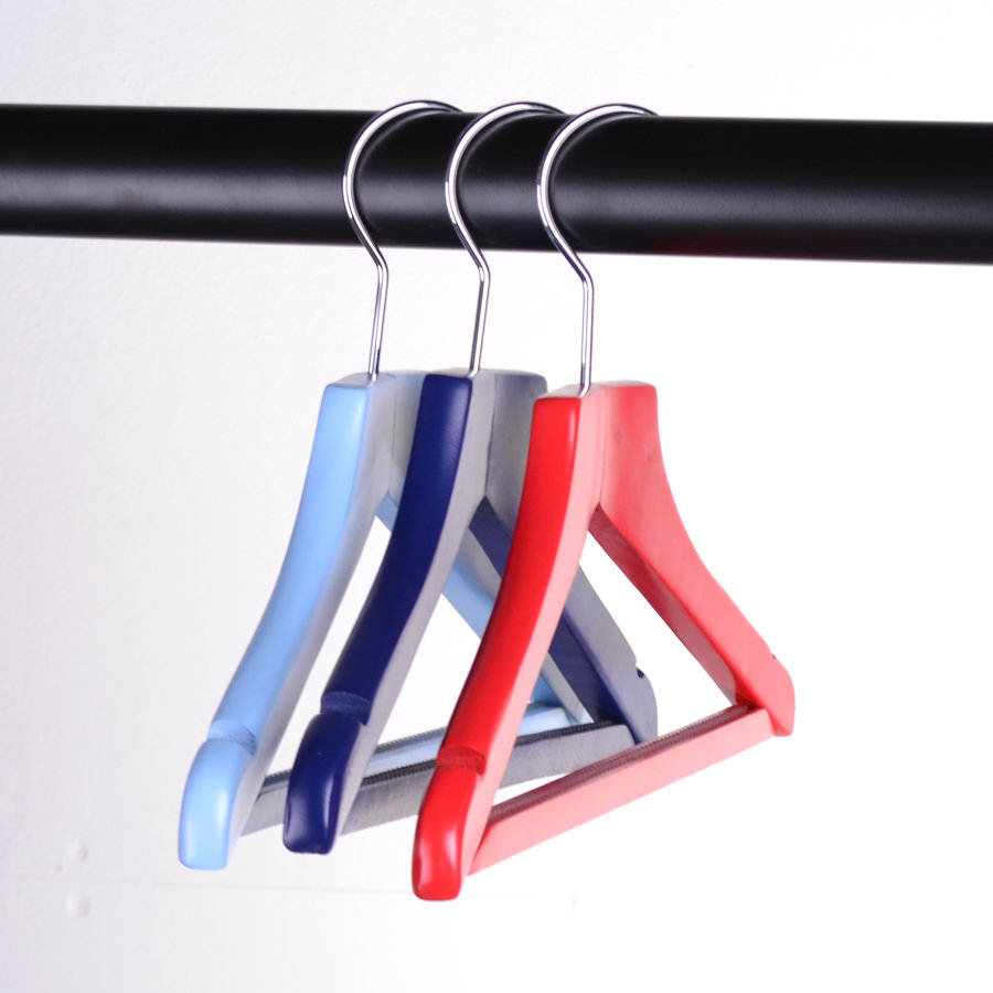 Fun Coloured Children's Hangers: Set of 3 (300 mm)