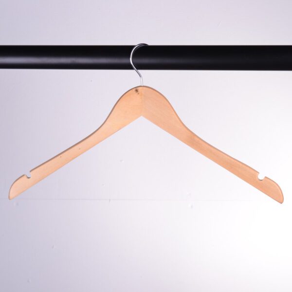 Wooden Shaped Clothes Hangers (430 mm)