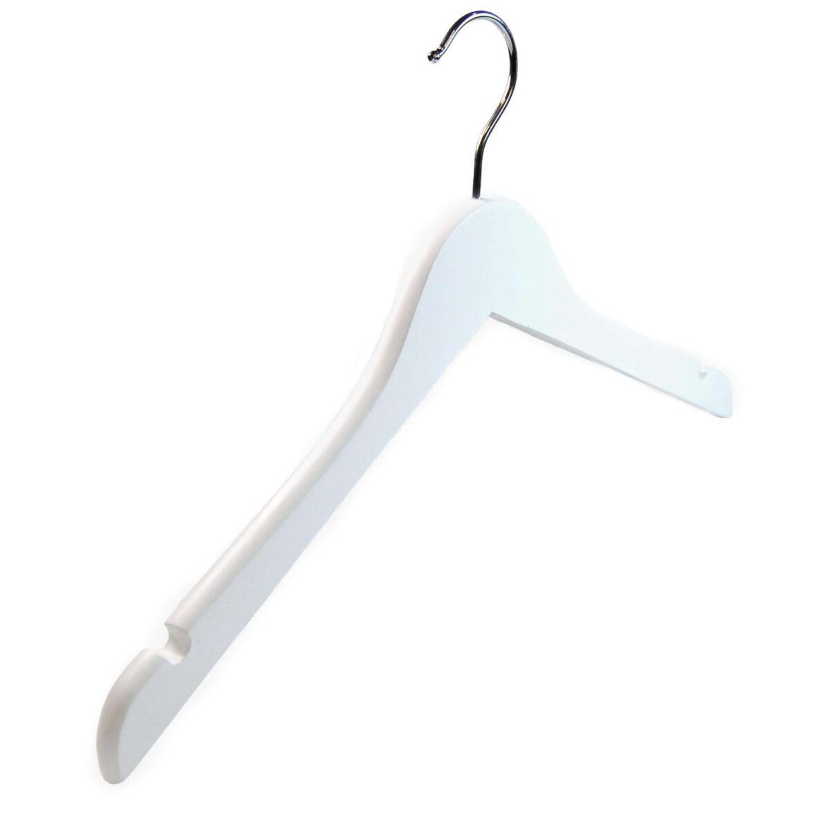 Matt White Flat Top Hangers (400 mm)