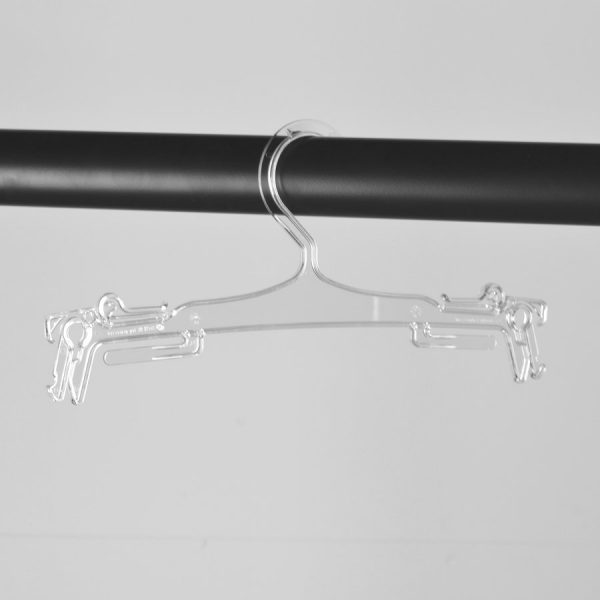 Clear Plastic Lingerie Hangers (240 mm)