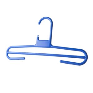 261510 Rounded Plastic Trouser Hanger 340mm Blue scaled