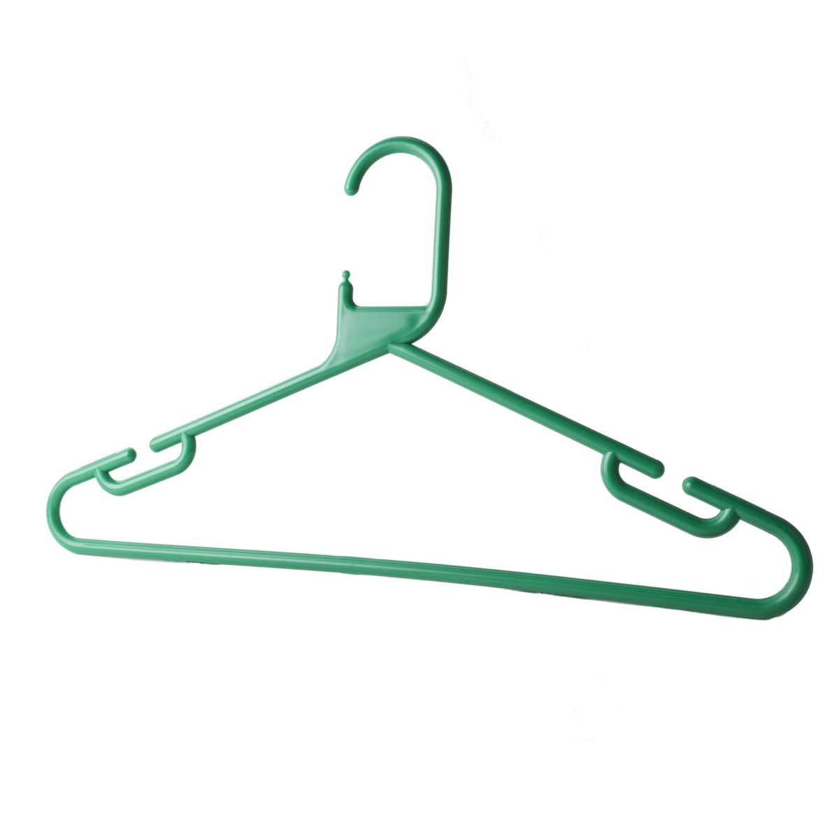 261615 Rounded Plastic Trouser Hanger 420mm Green scaled