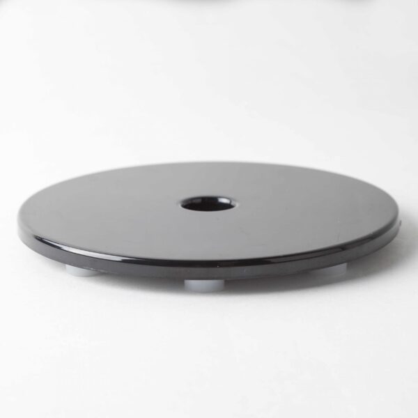 Black Acrylic Display Turntable With Bearings 140mm (5.5 inch)