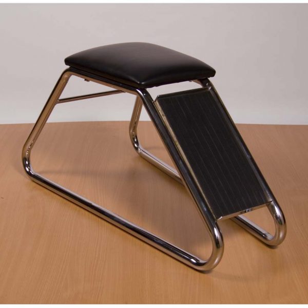 Chrome Shoe Fitting Stool for Retail