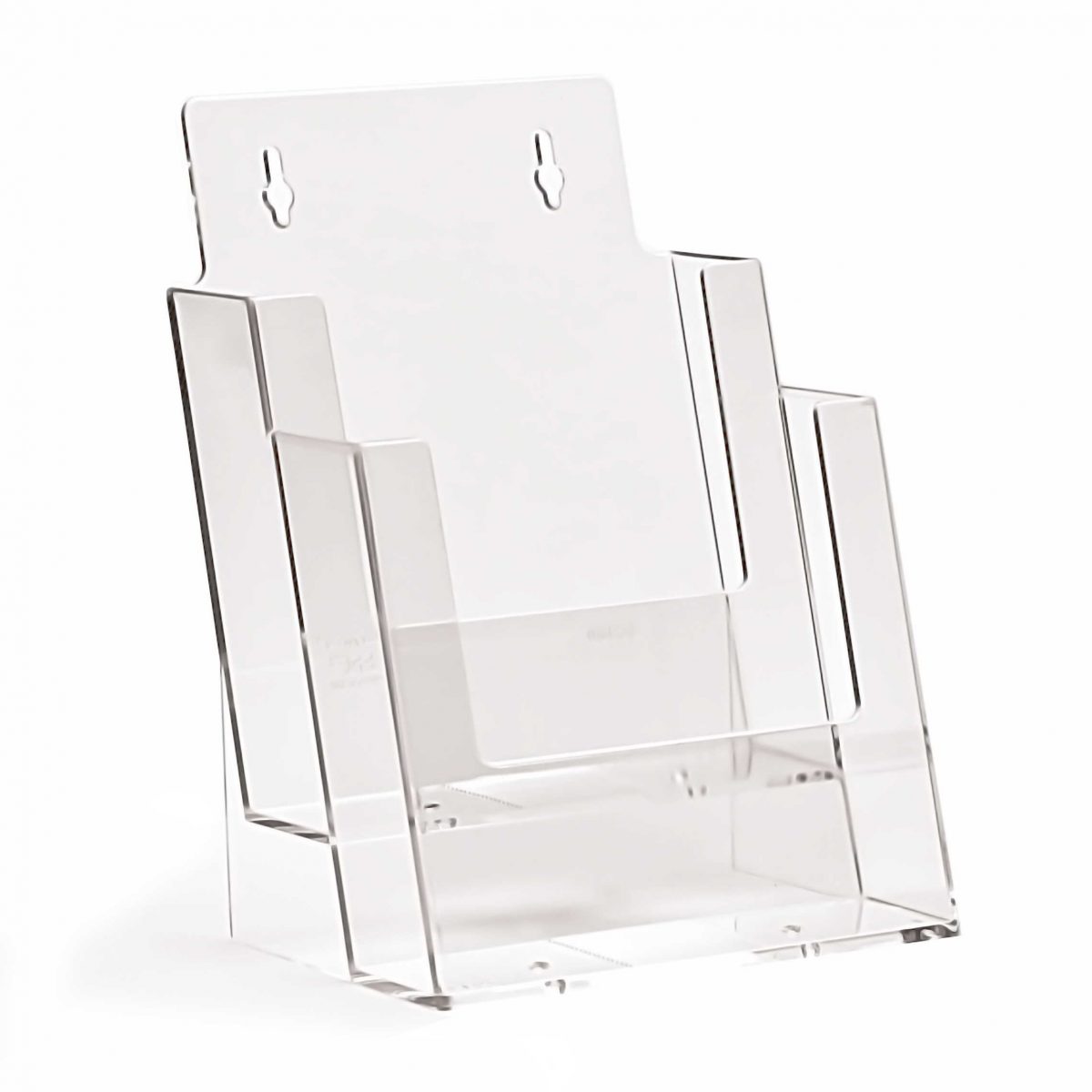 Counter Standing A5 Portrait Leaflet Holder (Two Tiers)