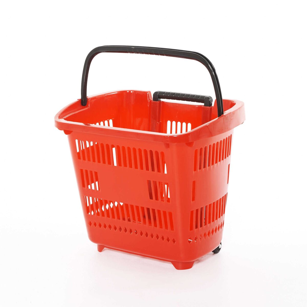 Budget Trolley Basket Red (16 Pieces)