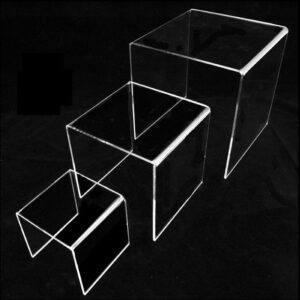 Clear Acrylic Risers Nesting