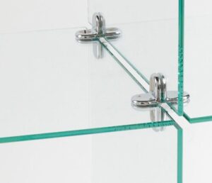 Buy Glass Panel Connectors | Chrome Plated | 2, 3 & 4 Way