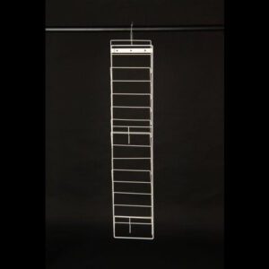 White Wire Booklet Rack