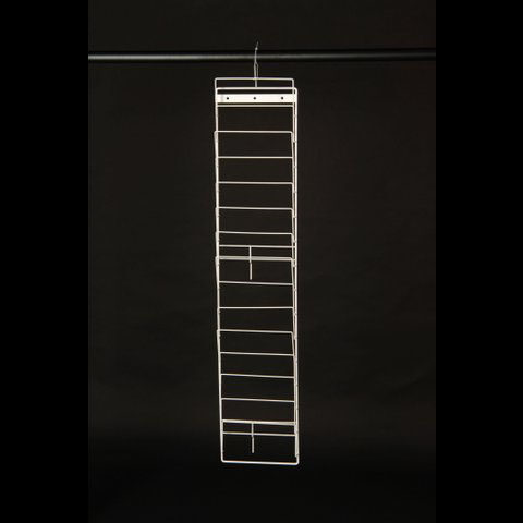 White Wire Booklet Rack
