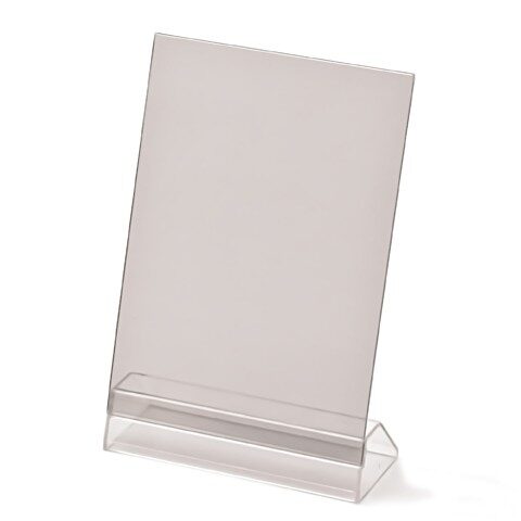 420000 - 2-Part Menu Stand Angled A4