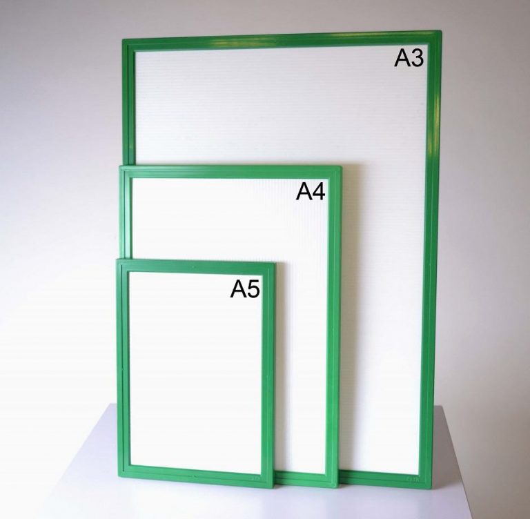 Plastic Poster Frame Green For Sale Fast UK Delivery