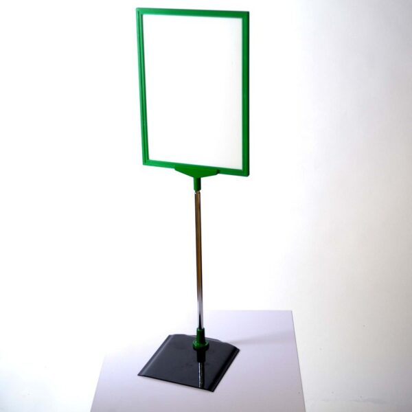 Plastic Frame Freestander Green