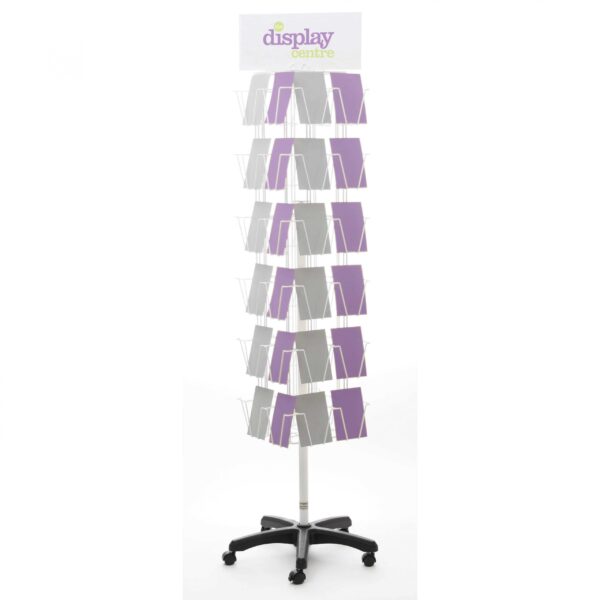 Greeting Card (9x6) Floor Spinner - 4 Sided Double