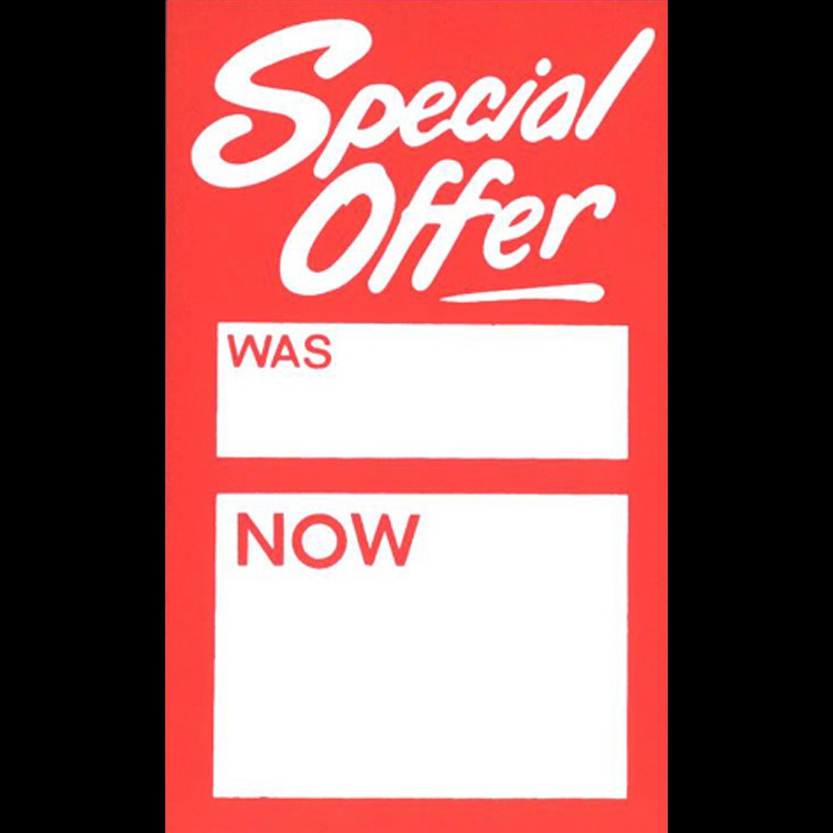 Special Offer Promotional Tickets