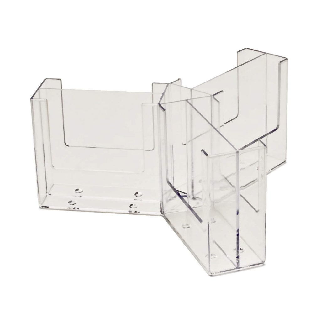 Buy a 2 Tier Leaflet Holder Floor Carousel | The Display Centre