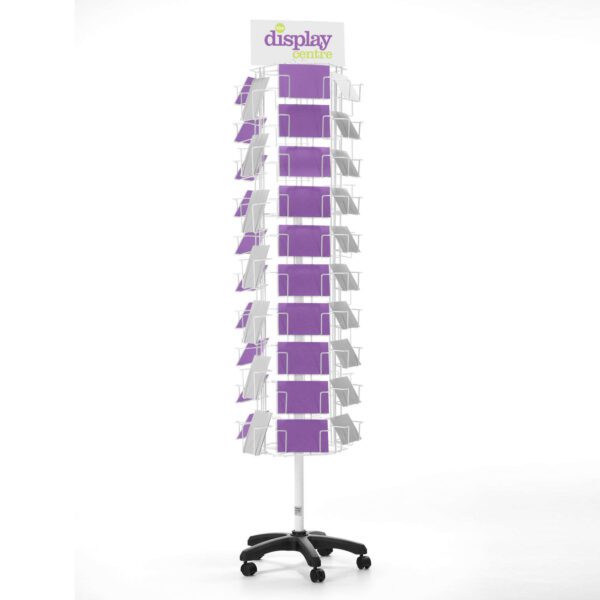 Greeting Card Display Stand (A6) Floor Spinner - 6 Sided