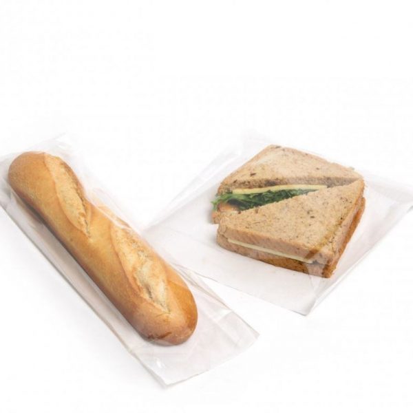 Food Safe Clear Film Front Bags
